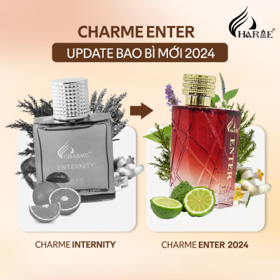 Nước hoa nam cao cấp, Charme Enternity, lưu hương lâu, hương thơm nam tính, mạnh mẽ, phù hợp phái mạnh, 60ml