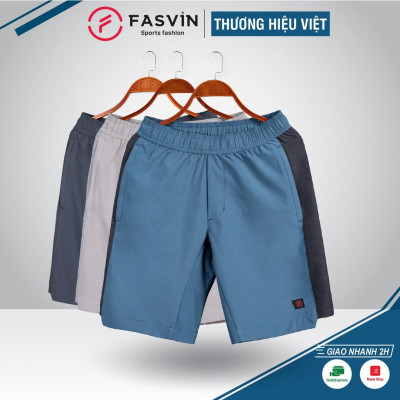 Quần short thể thao nam Fasvin S22492.HN chất liệu cao cấp mềm mịn thoải mái