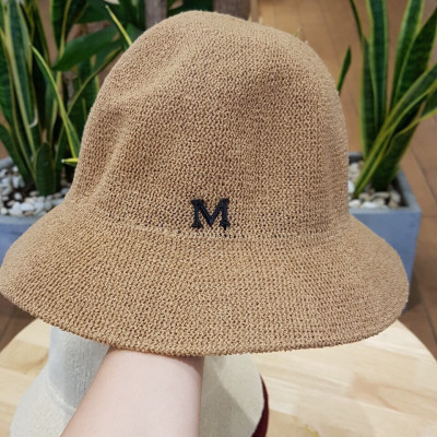 Mũ Cói Chữ M Phong Cách Hàn Quốc Siêu Hot