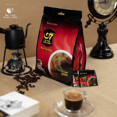 Trung Nguyên Legend - Cà phê G7 hòa tan đen ( không đường) - bịch 100 sachets 2gr