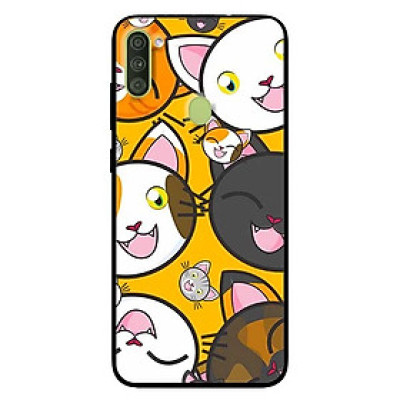 Ốp lưng dành cho Samsung A11 mẫu Cặp Mèo Đáng Yêu