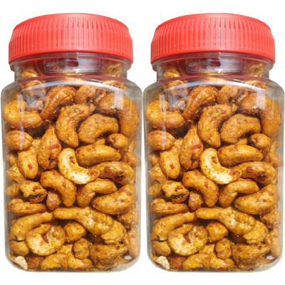 COMBO 4 HŨ HẠT ĐIỀU RANG TỎI ỚT HIỆU SKFOOD- MỖI HŨ 200g