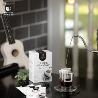 Trung Nguyên Legend - Cà phê phin giấy Fusion Blend - Hộp 10 gói x 10gr