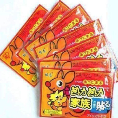 Set 10 miếng dán giữ nhiệt con chuột túi ( 10 miếng)