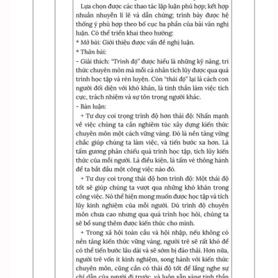 Sách - Rèn kỹ năng xử lí và Chuyên sâu luyện đề môn Ngữ văn (Thi tốt nghiệp THPT chương trình GDPT 2018)