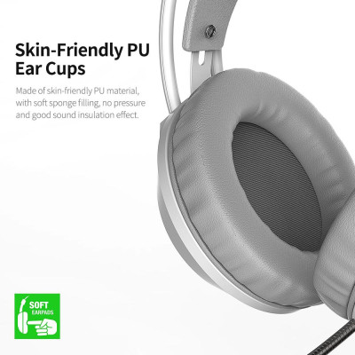 Tai nghe chơi game Ajazz AX120 âm thanh nổi có Mic Bass Surround 