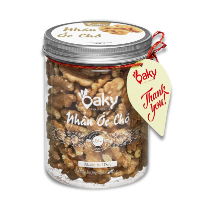 Quà Tặng Oaky - Combo Hạt Dinh Dưỡng Cao Cấp Hạnh Nhân, Nhân Óc Chó Vàng, Nhân Óc Đỏ - Tặng Túi Giấy Sang Trọng