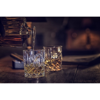 Bộ 1 Bình Rượu 750 ml và 6 Ly Rượu 300 ml Thuỷ Tinh Pha Lê Ý RCR - Opera Set