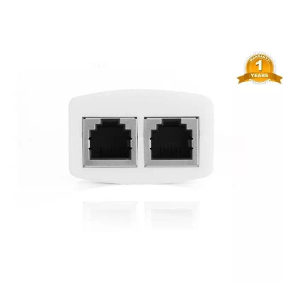 Ugreen UG2035120351TK Màu Trắng Đầu chia cổng điện thoại RJ11 1 ra 2 cao cấp - HÀNG CHÍNH HÃNG