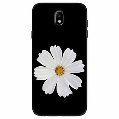 Ốp lưng dành cho Samsung J3 Pro mẫu Cúc Trắng Đen