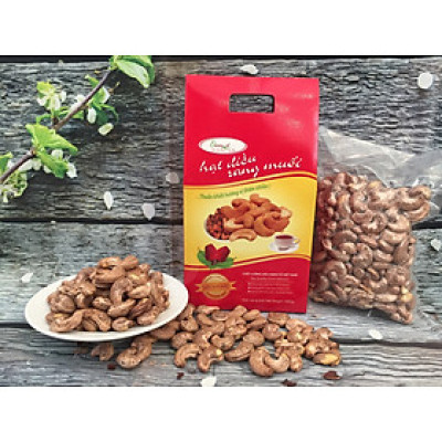 Hạt điều lụa rang muối Dương Cát - 250gr