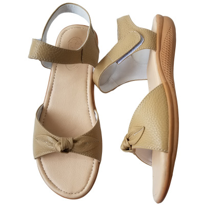 Giày Sandal Nữ Da Bò Thật BIGGBEN Cao Cấp SDN105