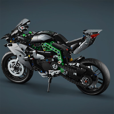 Đồ Chơi Lắp Ráp Xe Mô Tô Thể Thao Kawasaki Ninja H2®R LEGO TECHNIC 42170 (643 chi tiết)