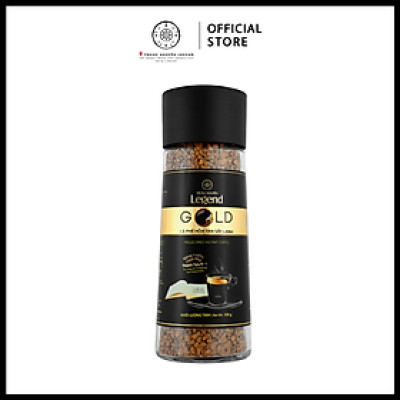 Cà Phê Hòa Tan Sấy Lạnh Trung Nguyên Legend Gold - Hũ 100gr