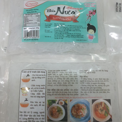 Combo 3 Gói Bún Nưa Vị Nguyên Das Keto 240g