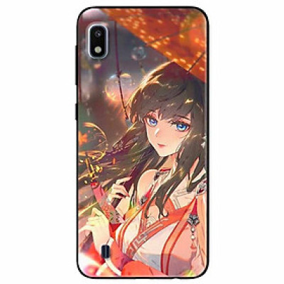 Ốp lưng dành cho Samsung A10 mẫu Thiếu Nữ Mắt Xanh