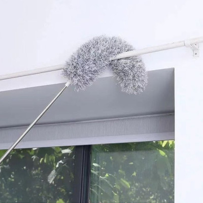 Chổi Quét Trần Nhà, Chổi Phất Trần Có Cán Điều Chỉnh Độ Dài Tới 2,8m Quét Mạng Nhện, Lau Chùi Bụi Bẩn Trên Cao Amalife