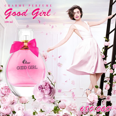 Nước Hoa Nữ CHARME GOOD GIRL 100ml Lưu Hương Lâu Gợi Cảm, Quyến Rũ_Nước Hoa Chính Hãng