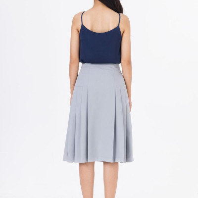 De Leah - Áo 2 Dây Cúc Bọc Tt