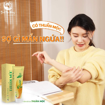 Combo kem bôi da thuần mộc & cao lá trị rạn nứt nẻ da Thanh Mộc Hương 50g