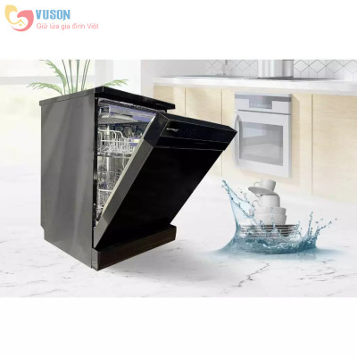 Máy rửa bát Eurosun SMS81EU19EB - Hàng chính hãng