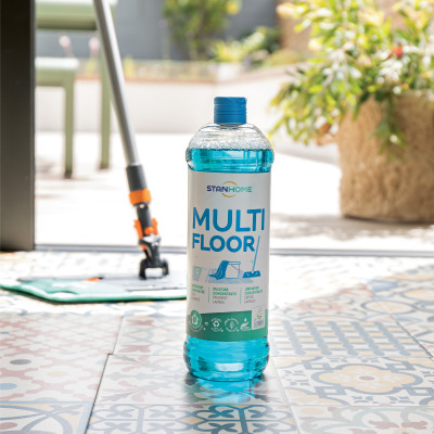 Nước lau sàn hương cam, bưởi, bạc hà Multi Floor Ecolabel 1000ml/chai