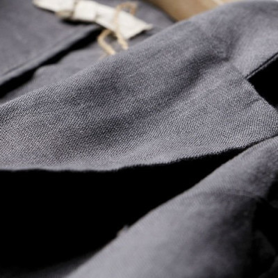 Áo khoác blazer nữ tay lỡ chất liệu linen mềm mịn,cao cấp mặc thoáng mát Bz11