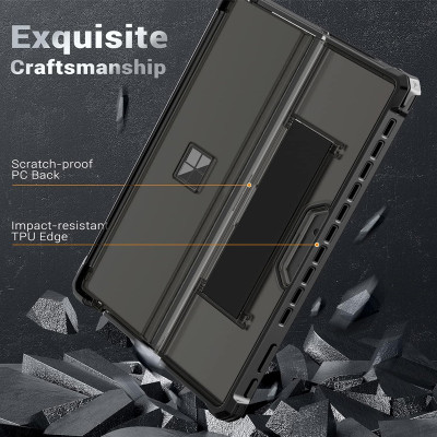 Ốp lưng Zaki cho Surface Pro 11/Pro 10/Pro 9 chống sốc trong mờ - Hàng Chính Hãng