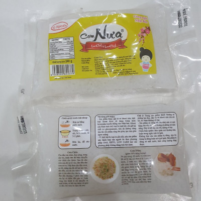Combo 10 Gói Cơm Nưa Vị Nguyên Das Keto 240g