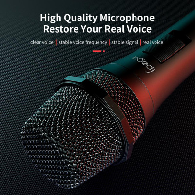 Micrô chơi game IPEGA PG-9209 có dây giao diện USB2.0 chất lượng âm thanh cao