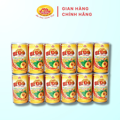 Cháo bí đỏ Minh Trung 365g - Cháo Bí Đỏ 12 (combo 12 lon)