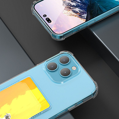 Ốp Lưng Dành Cho iPhone 15 ProMax/ iPhone 15 Pro/ iPhone 15 Plus/ iphone 15 KAI.N Clear Slot Dual Case _ Hàng chính hãng 