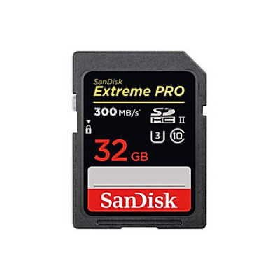 Thẻ nhớ SDXC SanDisk Extreme Pro UHS-II U3 32GB / 64GB / 128GB 300MB/s - Hàng Nhập Khẩu