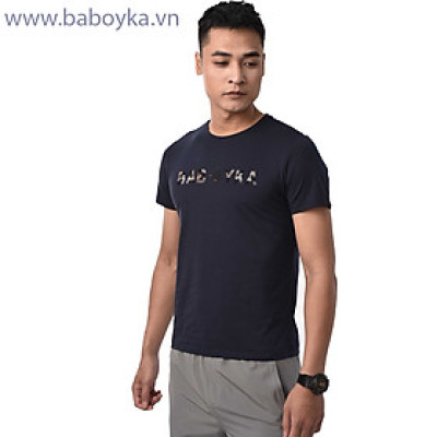 Áo thun nam cao cấp, logo BABOYKA in cao thành và thêu họa tiết độc đáo bắt mắt.