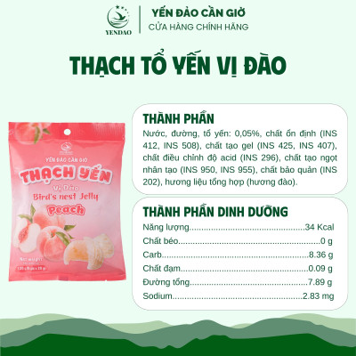 Yến Đảo - Quà Tặng Cho Đơn 1290k Thạch Yến Thanh Mát Ngọt Dịu Dinh Dưỡng Cho Sức Khỏe