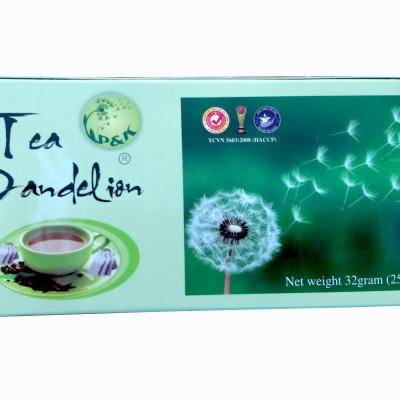 Trà Bồ Công Anh 25 túi lọc P&K - Ngăn ngừa ung thư, mát gan, giải độc, giảm viêm họng, ổn định huyết áp, đường máu, thanh lọc cơ thể