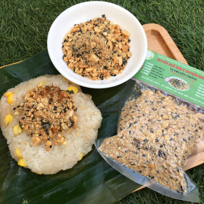 Muối Mè, Muối Lạc Hạt Dinh Dưỡng 50g Vị Truyền Thống