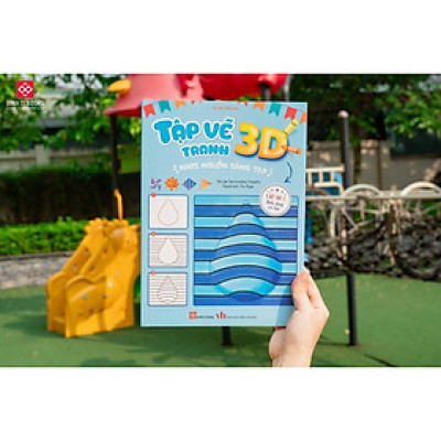 Sách - Tập Vẽ Tranh 3D, Khơi Nguồn Sáng Tạo - Đinh Tị Books