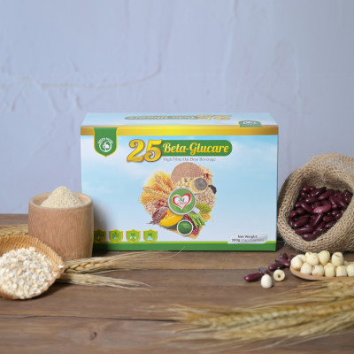 Sữa Hạt Ngũ Cốc 25 Beta Glucare Dạng Hộp Giấy 625g (25 gói)