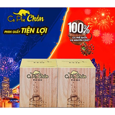 Cà Phê Chồn phin giấy - Hộp 10 Gói x 15g