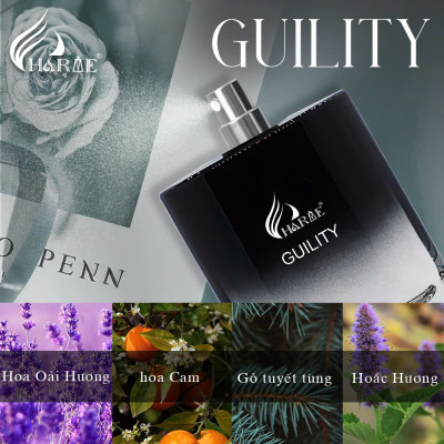 Nước Hoa Nam CHARME GUILITY 100ml Lưu Hương Lâu Lịch Lãm, Nam Tính_Nước Hoa Chính Hãng