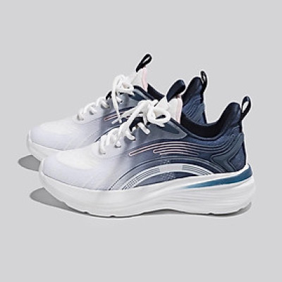 Giày thể thao nữ, giày chạy bộ đế êm nhẹ, thoáng khí đế cao su đúc, chống trơn trượt hạn chế mòn  – GNU2091