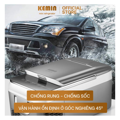 Tủ lạnh ô tô Kemin KM-26L Chính hãng - Làm đá siêu tốc