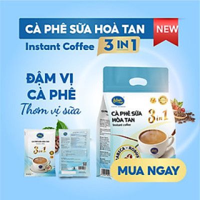 Cà phê sữa hòa tan 3in1 Lekofe 100% cà phê nguyên chất đậm vị cà phê thơm vị sữa Túi 24 gói 432g