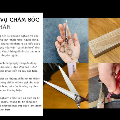 Kéo cắt tóc TORA NB-360