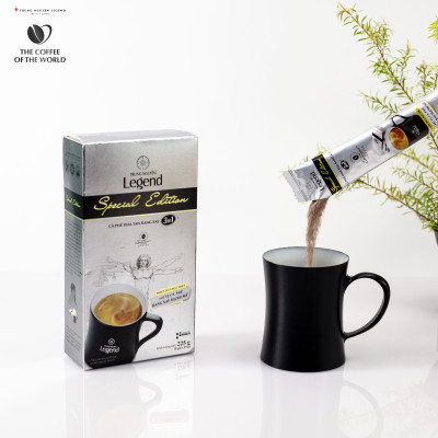 Trung Nguyên Legend - Cà phê hoà tan rang xay 3in1 Special Edition - Hộp 9 gói x 25gr