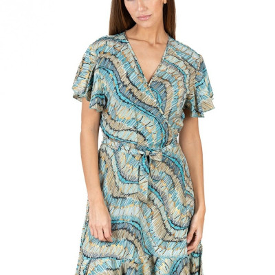 Đầm Vẽ Ánh Kim Isla Bonita