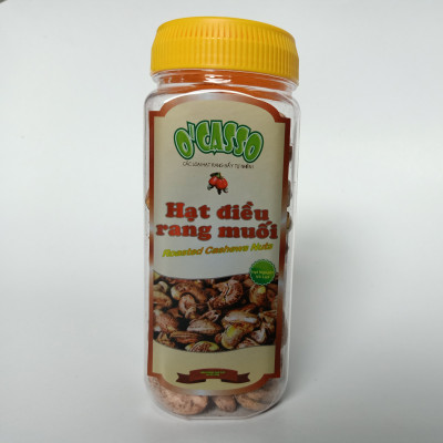 Hạt Điều Rang Muối Vỏ Lụa Loại Cồ O