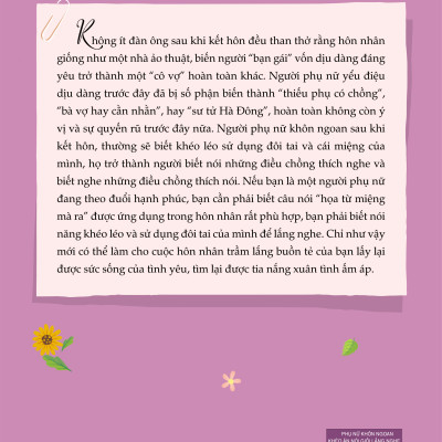 Phụ nữ khôn ngoan khéo ăn nói giỏi lắng nghe