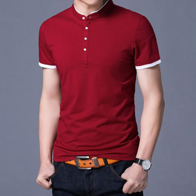 Áo thun nam ngắn tay cổ trụ thời trang SITAKI cao cấp ATN01